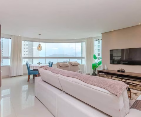Locação: Apartamento vista mar 3 suítes, mobiliado, decorado e 2 vagas - Pioneiros em Balneário Camboriú