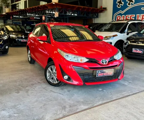 2020 Yaris Hatch XL Plus 1.5 Automático de único dono com chave e manual