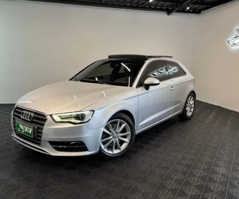 Audi A3 1.8 Turbo 180cv 3p Aut. Tip.  - Prata - 2013/2014