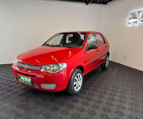 Fiat Palio 1.0 ECONOMY Fire Flex 8V 4p  - Vermelha - 2009/2010