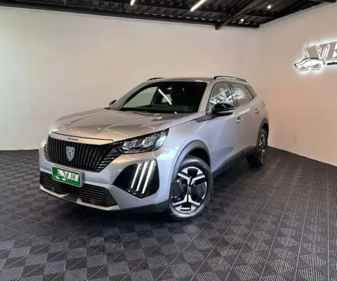Peugeot 2008 Active 1.0 Turbo Flex 5p Aut. - Cinza - 2024/2025