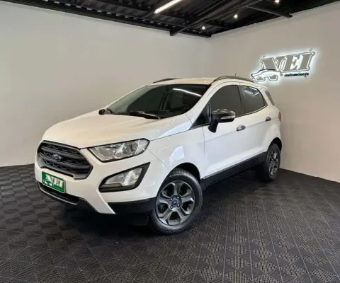 Ford EcoSport FREESTYLE 1.5 12V Flex 5p Mec.  - Branca - 2017/2018