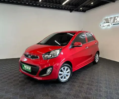 Kia Picanto EX 1.1/1.0/ 1.0 Flex Aut.  - Vermelha - 2013/2014
