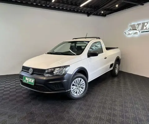 Volkswagen Saveiro Robust 1.6 Total Flex 16V CS - Branca - 2022/2023