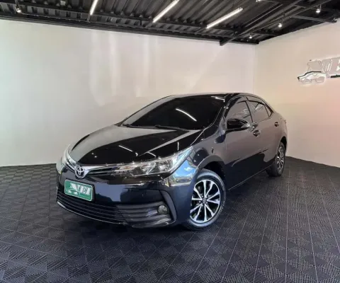 Toyota Corolla GLi 1.8 Flex 16V  Aut.  - Preta - 2017/2018