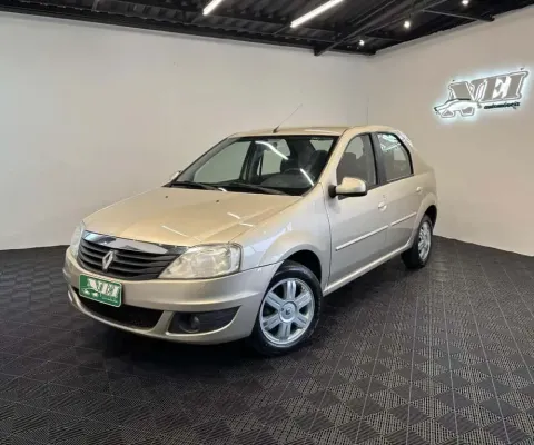 Renault Logan Expression Hi-Flex 1.6 16V 4p Aut  - Bege - 2011/2012