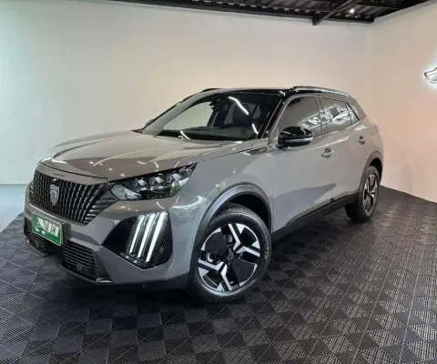 Peugeot 2008 GT 1.0 Turbo Flex 5p Aut. - Cinza - 2024/2025