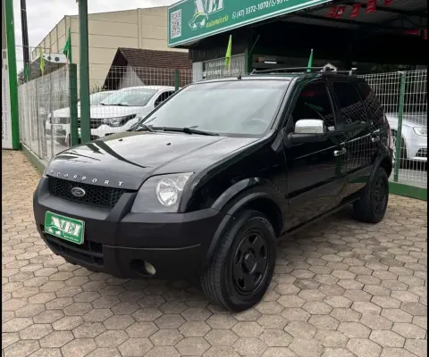 Ford EcoSport XLS 2.0/2.0 Flex 16V 5p Aut. - Preta - 2007/2007
