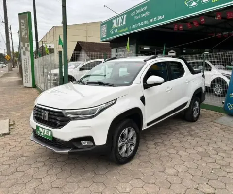 Fiat Strada Volcano 1.3 Flex 8V CD  - Branca - 2020/2021