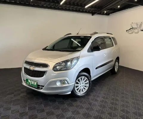 Chevrolet Spin LT 1.8 8V Econo.Flex 5p Aut.  - Prata - 2014/2015