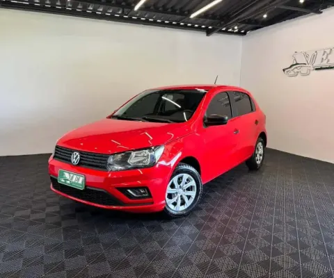Volkswagen Gol 1.0 Flex 12V 5p - Vermelha - 2021/2022