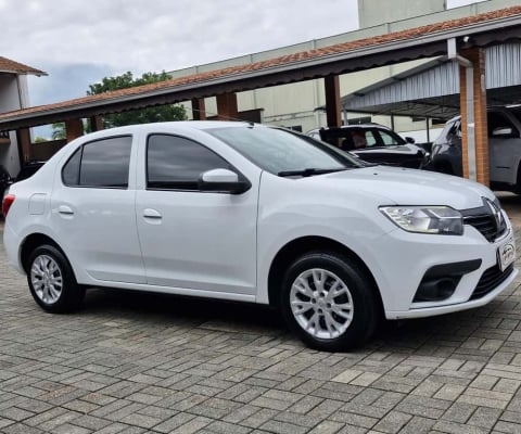 Renault Logan Zen Flex 1.6 16V 4p Mec.  - Branca - 2020/2021