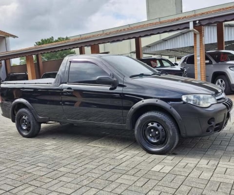 Fiat Strada 1.4 mpi Fire Flex 8V CS  - Preta - 2010/2011