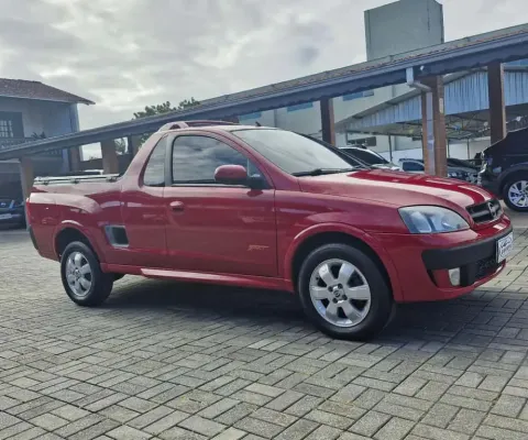 Chevrolet Montana  Sport 1.8 MPFI FlexPower 8V  - Vermelha - 2006/2006
