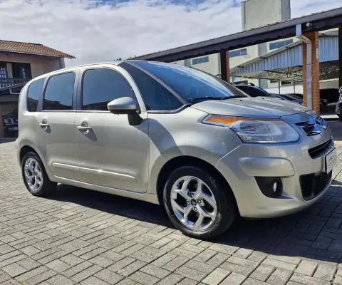 Citroën C3 Picasso GLX 1.6 Flex 16V 5p Aut.  - Prata - 2012/2013