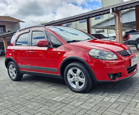 Suzuki SX4 2.0 16V 145cv 4WD 5p Mec.  - Vermelha - 2012/2012