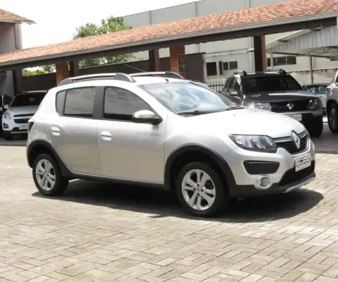 Renault Sandero STEPWAY Easy R Flex 1.6 16V 5p  - Prata - 2018/2019