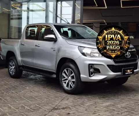 Toyota Hilux 2019 2.7 srv 4x2 cd 16v flex 4p automático