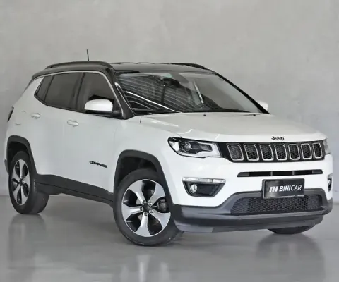 JEEP COMPASS LONGITUDE 2.0 4x2 FLEX 16V AUT 2018 - O Suv mais desejado do mercado.