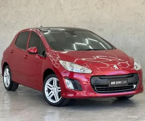 PEUGEOT 308 ALLURE 2.0 FLEX 16V 5P MEC 2013 - Estilo e conforto pagando pouco!!!