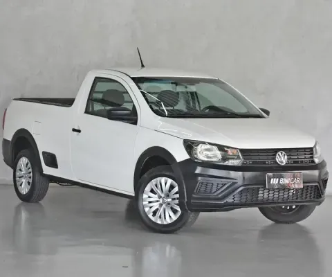 VOLKSWAGEN NOVA SAVEIRO 1.6 CABINE SIMPLES 2021 - Super novinha!!!