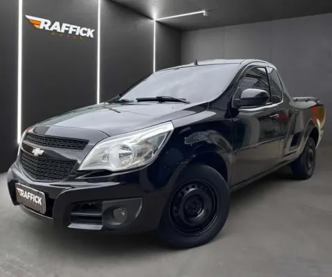 Chevrolet Montana LS 1.4 ECONOFLEX 8V 2p - Preta - 2014/2015