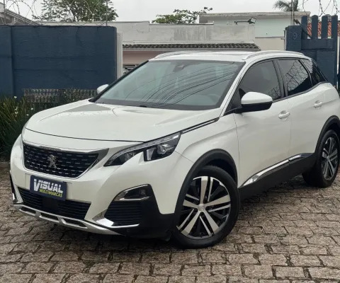 Peugeot 3008 Griffe 1.6 THP Automático 2018  Branco Pérola 90.000 km  Único Dono