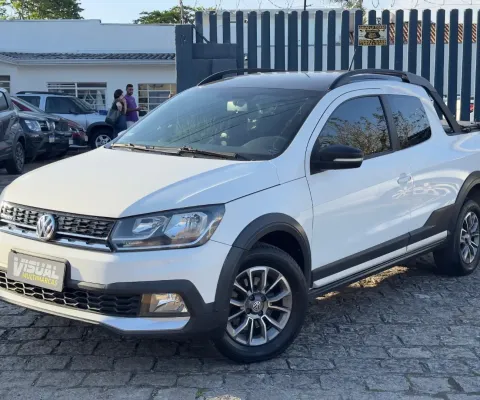Volkswagen Saveiro Cross 1.6 2018 – Branca – 106.000 km – Perícia Aprovada