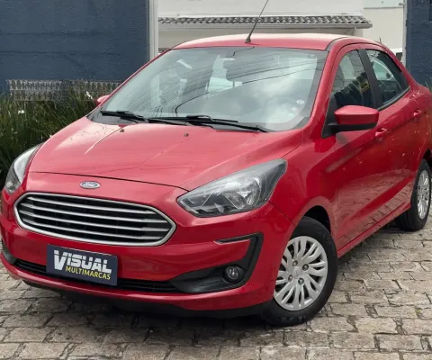 Ford Ka+ SE 1.0 2020– Vermelho – 73.000 km – Excelente Conservação 