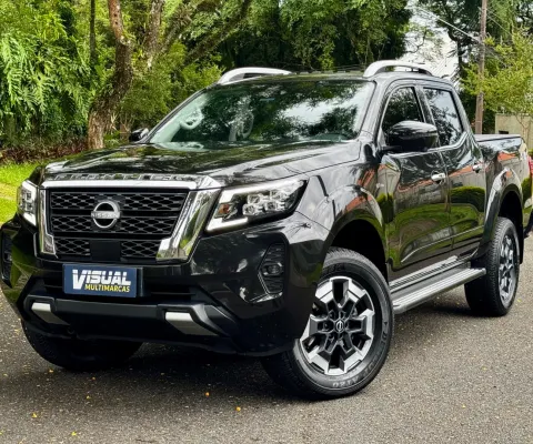 Nissan Frontier Platinum 2024 – 49.000 km – Preto Premium – Revisada na Concessionária – Extrema Pro