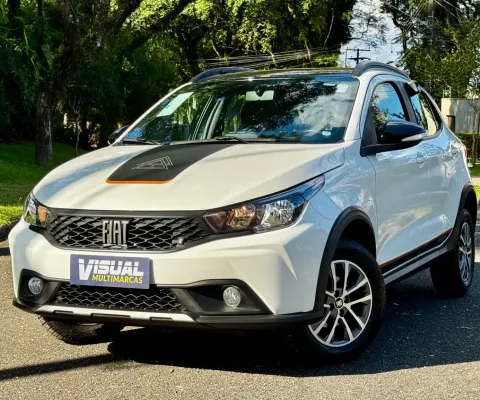 Fiat Argo Trekking 1.3 CVT 2025 – Apenas 14.000 km – Cor Branca – Revisado na Concessionária – Extre