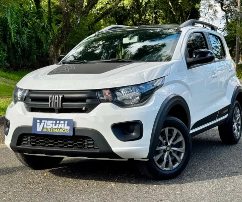 Fiat Mobi Trekking 2022 – 60.000 km – Branco – Para Exigentes