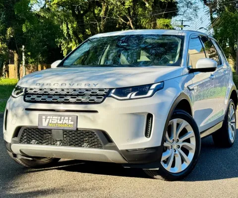 Land Rover Discovery Sport D200 Turbo Diesel 2022 – 73.000 km – Branco – Interior em Couro Branco – 