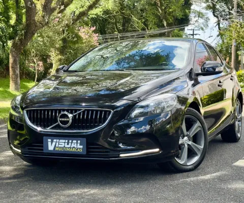 Volvo V40 T4 2018 – 61.000 km – Interior em Couro Branco – Padrão Europeu de Qualidade