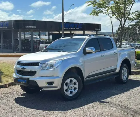 Chevrolet S-10 LTZ 2.8 4x2 CD Dies. Aut - Prata - 2014/2014