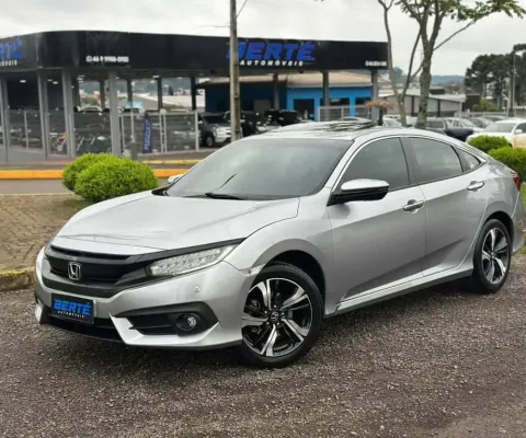 Honda Civic Sedan Touring 1.5 Turbo Aut. - Prata - 2017/2017