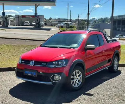 Volkswagen Saveiro Cross 1.6 T. Flex CE - Vermelha - 2014/2015