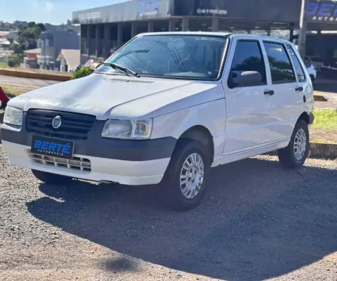 Fiat Uno Mille 1.0 F.Flex/ Economy - Branca - 2010/2011