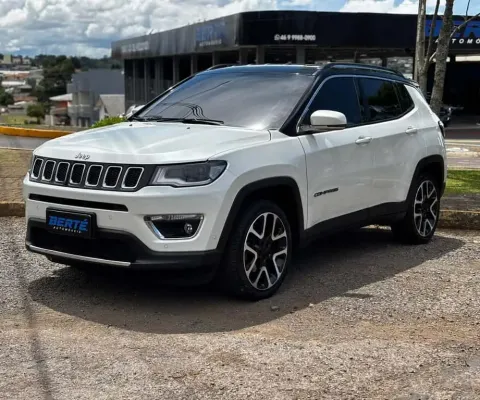 Jeep Compass Limited 2.0 4x2 Flex Aut. - Branca - 2021/2021