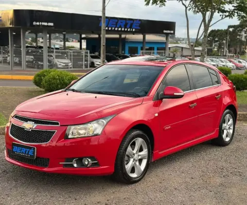 Chevrolet Cruze HB LTZ 1.8 FlexP. Aut - Vermelha - 2013/2014