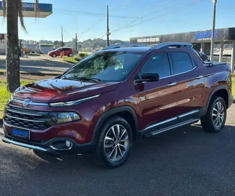 Fiat Toro Volcano 2.0 4x4 TB Diesel Aut. - Vermelha - 2018/2019