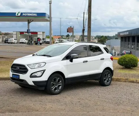 Ford EcoSport Freestyle 1.5 Flex  - Branca - 2017/2018