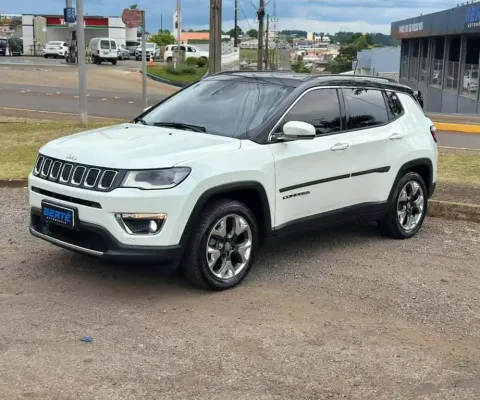 Jeep Compass Limited 2.0 4x2 Flex Aut. - Branca - 2017/2017