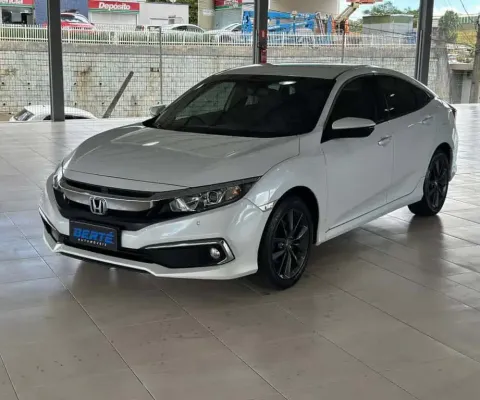 Honda Civic  Sedan EXL 2.0 Flex Aut - Branca - 2020/2020