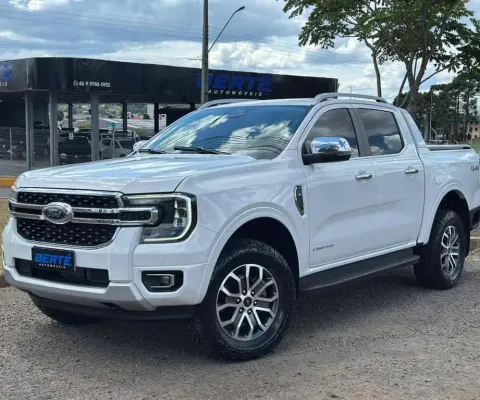 Ford Ranger  Limited 3.0 V6 4x4 CD TB Die. Aut - Branca - 2024/2024