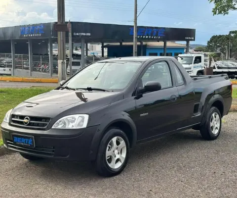 Chevrolet Montana 1.8 Conquest FlexPower  - Preta - 2007/2007