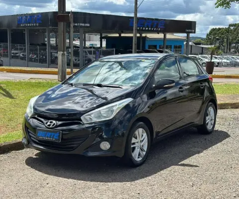 Hyundai HB20 Premium 1.6 Flex  - Preta - 2012/2013