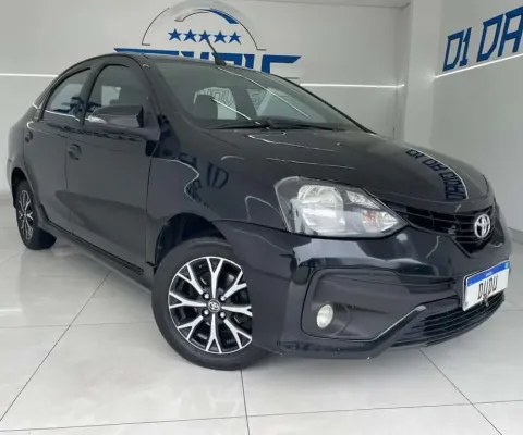 Toyota Etios 2019 1.5 platinum sedan 16v flex 4p automático