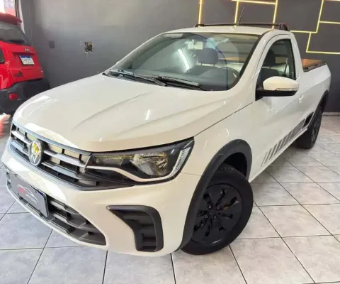 Volkswagen Saveiro 1.6 TRENDLINE CS - Branca - 2024/2025