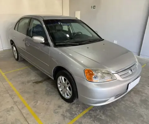 Honda Civic 2002 1.7 lx 16v gasolina 4p automático